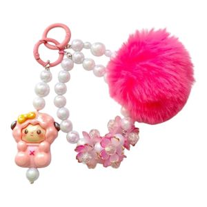 Mint & Blush Bead Lanyard