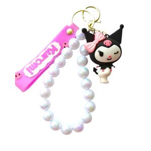 Butterfly Bliss Beaded Keychain