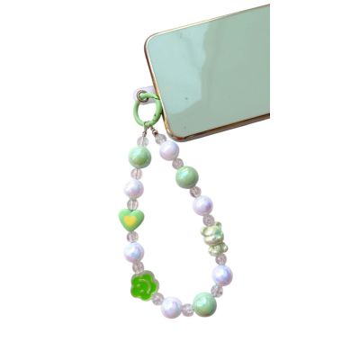 Artistry craft Beaded phone charm /charm/bag charm / keycharm for girls