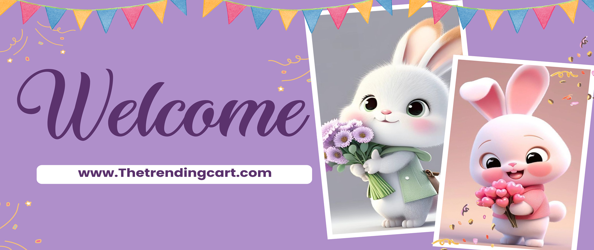 Welcome banner